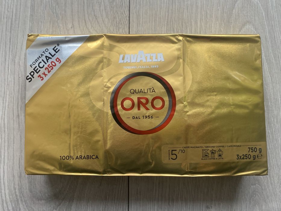 Lavazza Qualita Oro 3x 250g kawa mielona włoska Najlepsza!!!