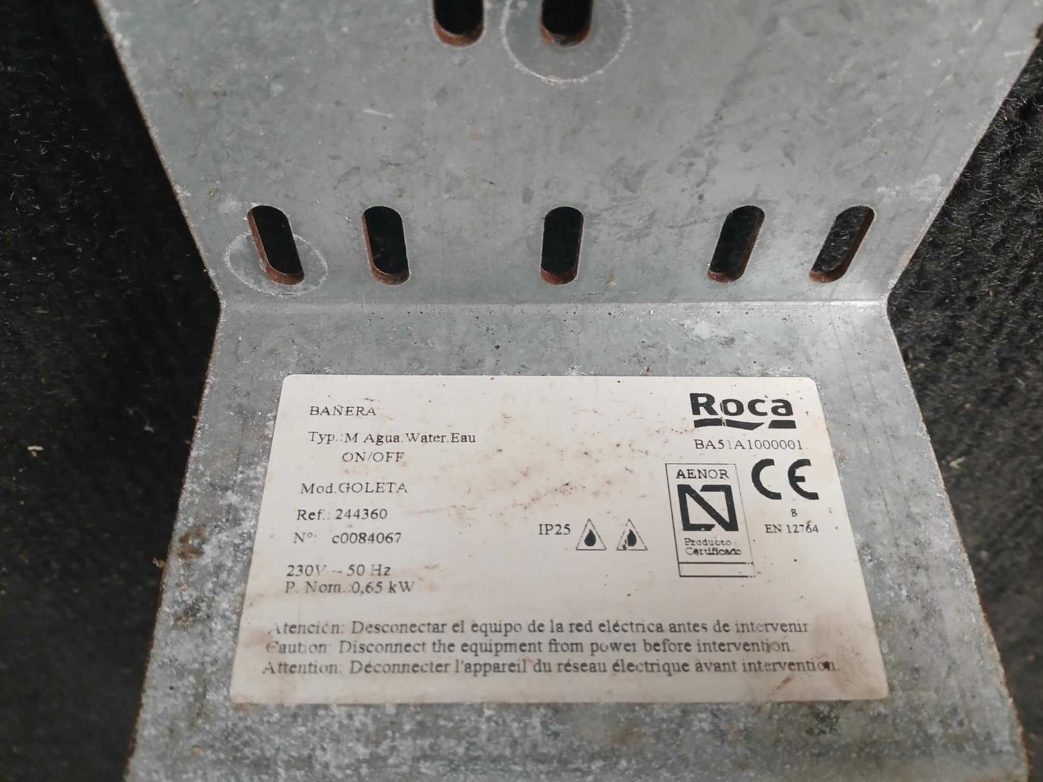 Bomba para banheira de hidromassagem Roca