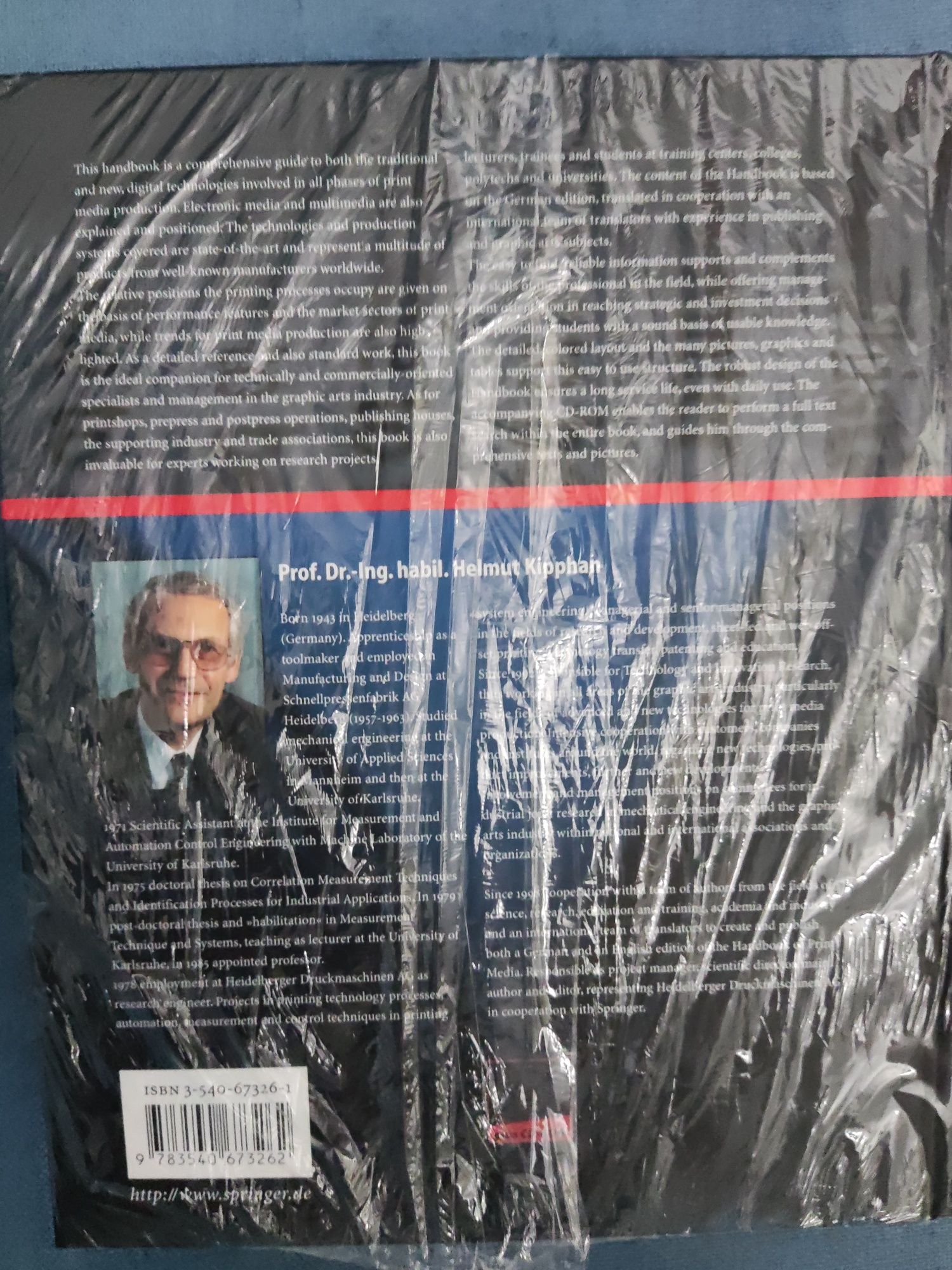 Książka Handbook of Print Media