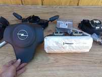 Komplet poduszek sensor pasy taśma air bag Opel Corsa D