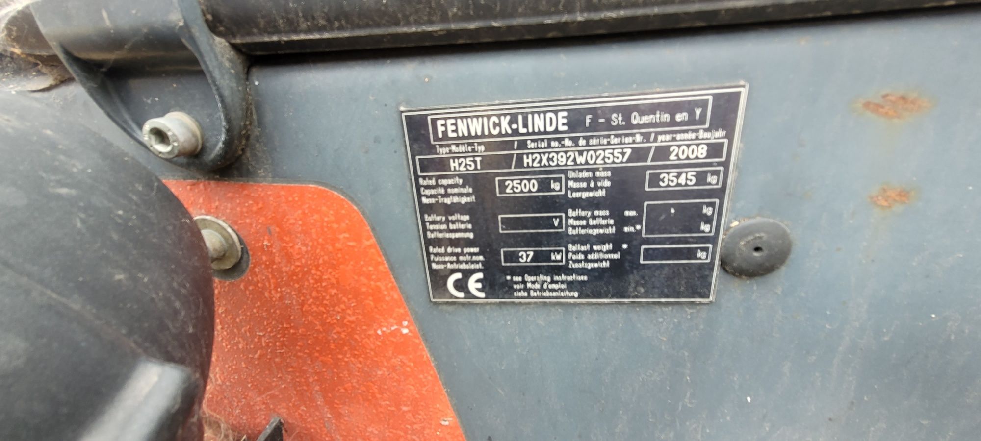 Wozek Linde H25T