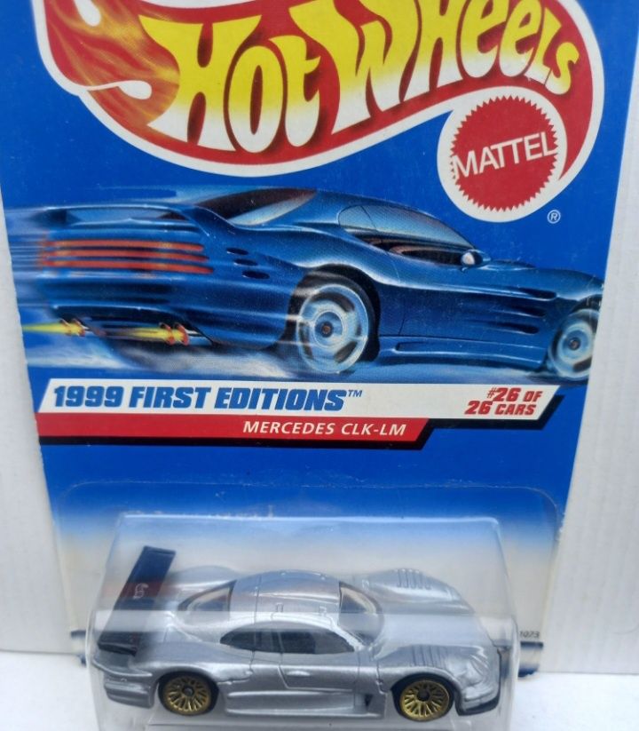 Hot wheels mercedes clk-lm saiu no ano 1998
