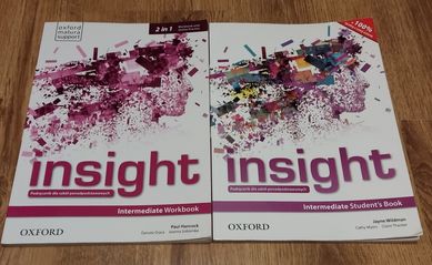 Podręcznik Insight Intermediate i zeszyt ćwiczeń