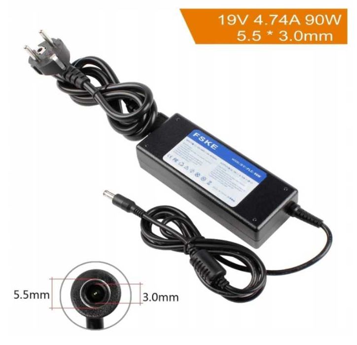 Zasilacz FSKE Samsung 90W 19V 4,74A 5,5 x 3,0mm