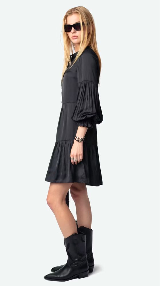 Платье сукня черное кароткое Zadig & Voltaire
