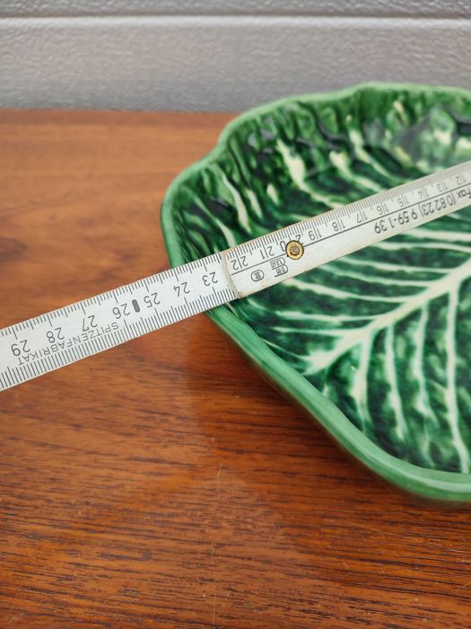 Ceramiczna Włoska patera Liść Kapusty - świetny design - X