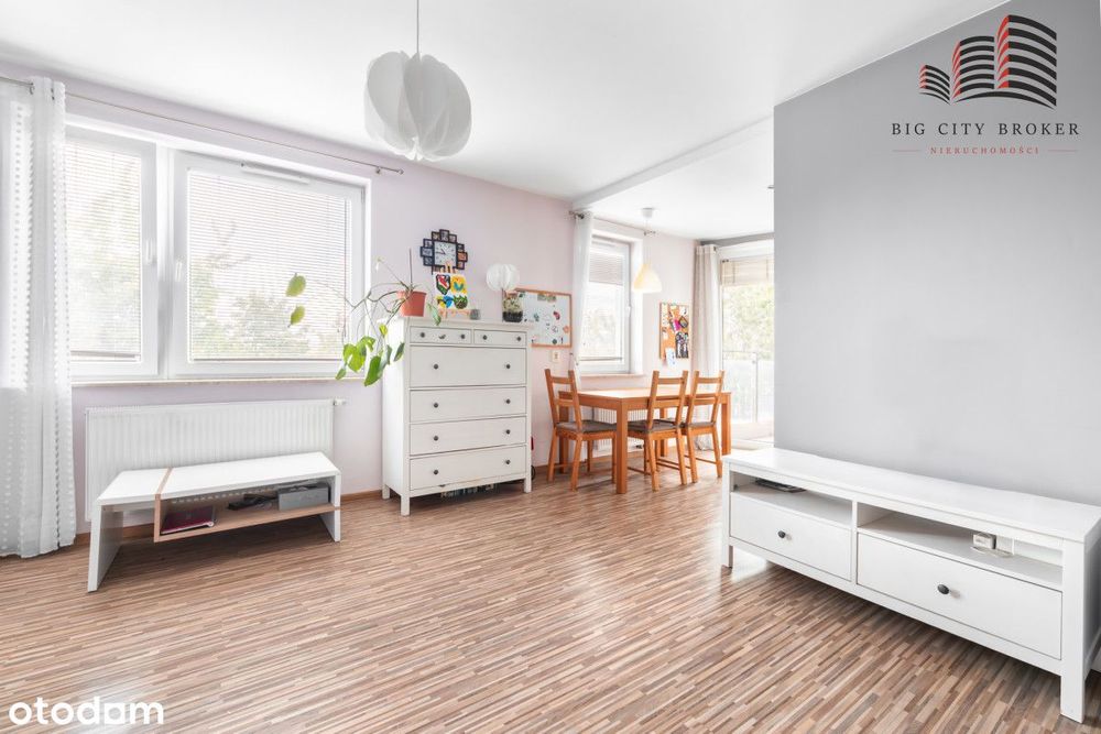 Kryształowa / 4 pokoje / 2 balkony / Węglinek