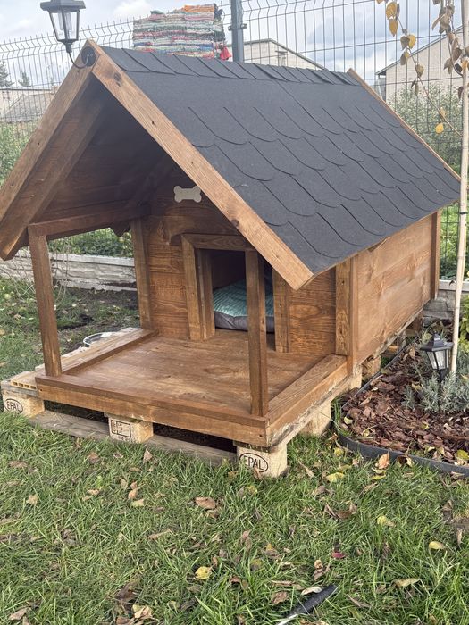 Duża buda XL nowa ocieplona dla dużego psa lub dla dwóch.