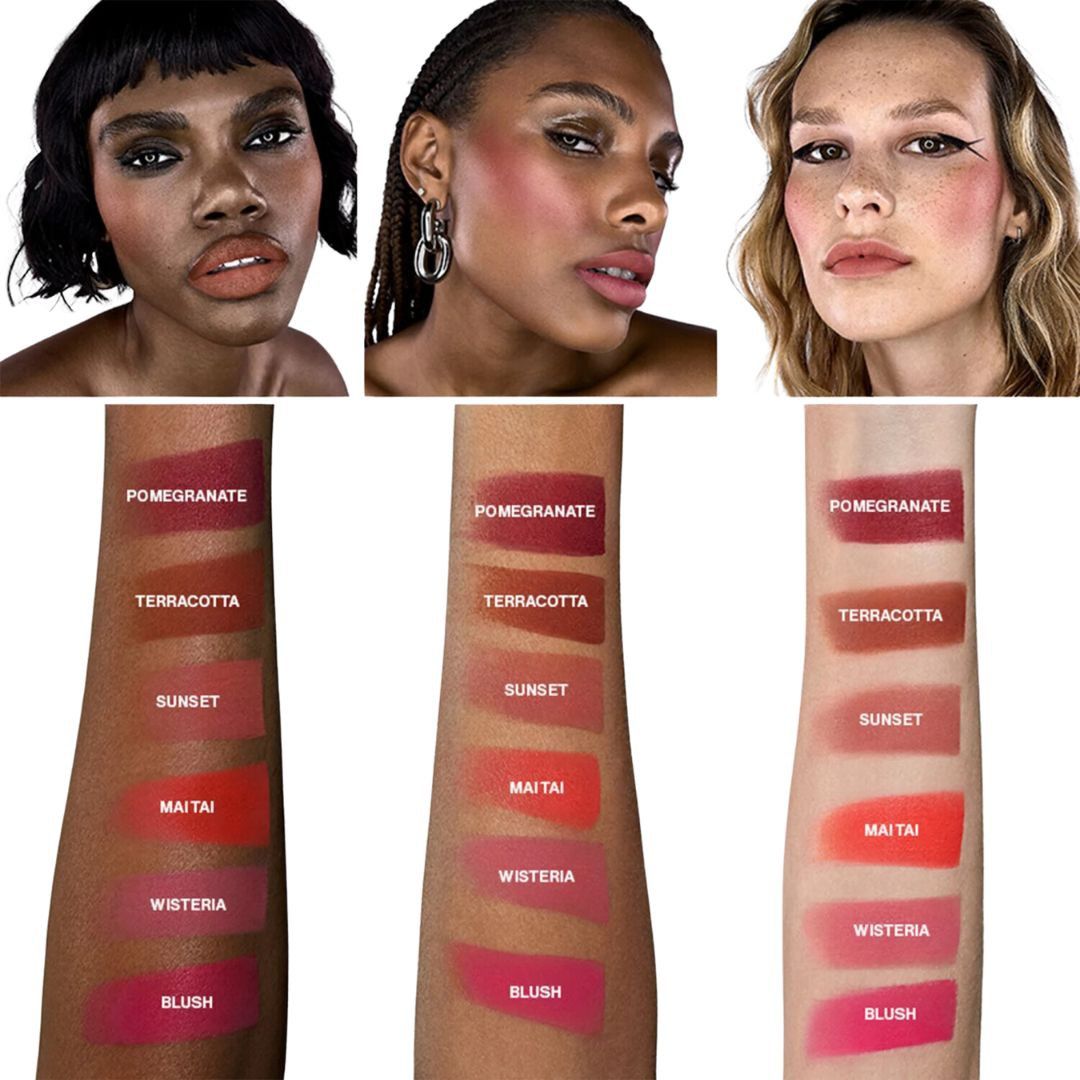 Smashbox Halo Sheer to Stay Color Tints Lip + Cheek Sunset