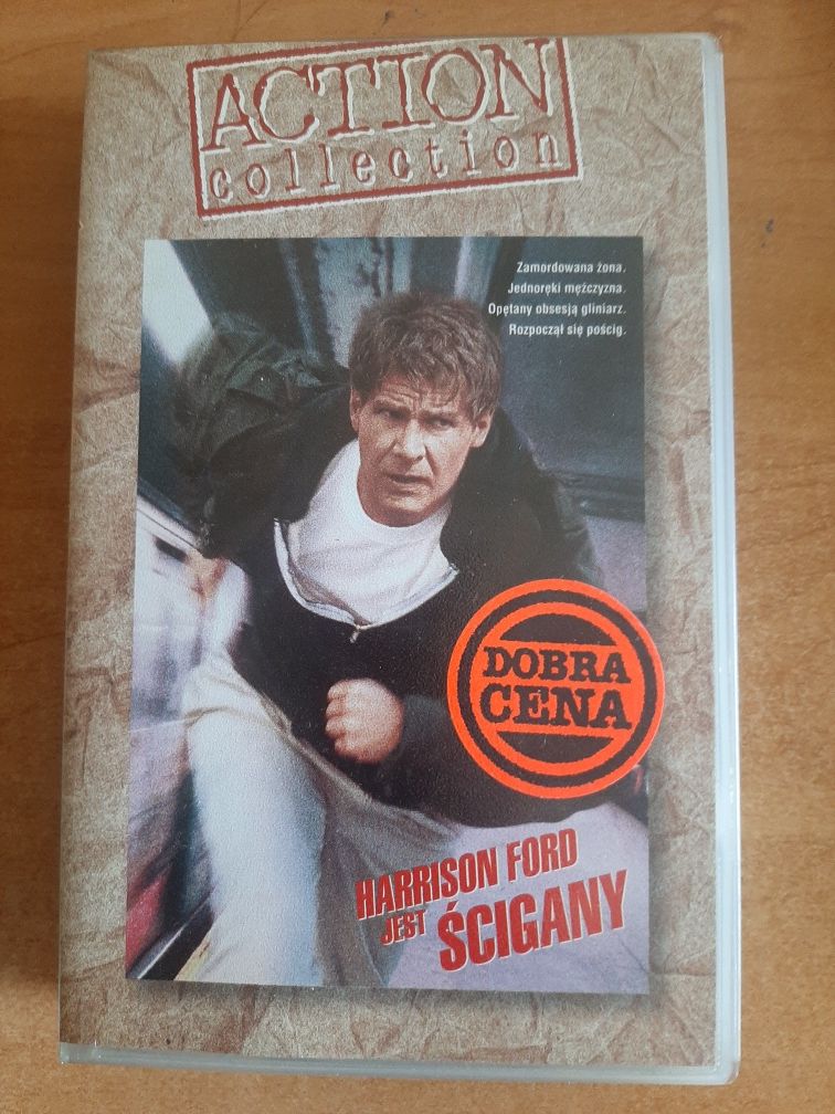 Ścigany Harrison Ford kaseta VHS