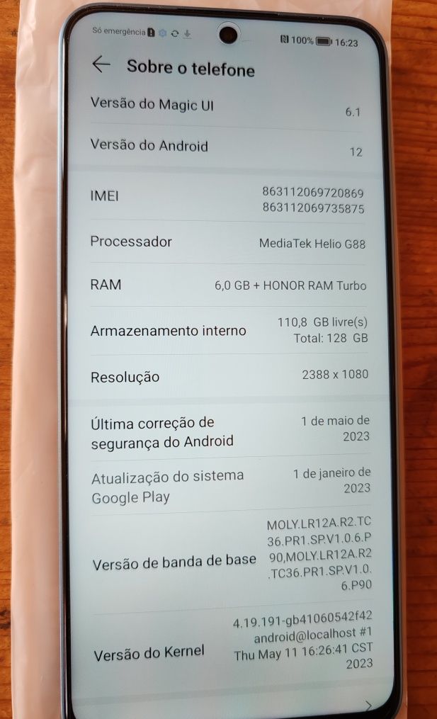 Honor X8a - Como Novo | Caixa Aberta, Nunca Usado
