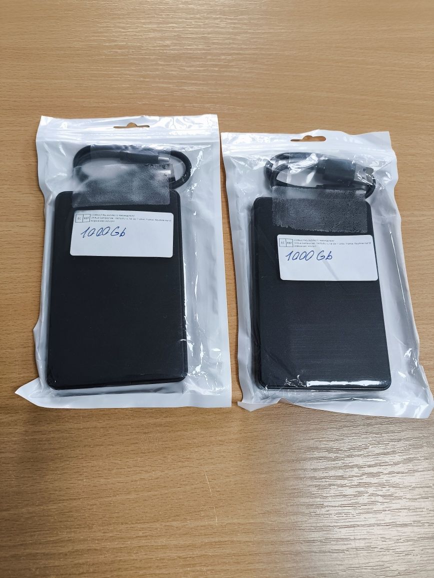 Зовнішній HDD диск (кишеня) USB Type-C, 1000Gb / 1Tb
