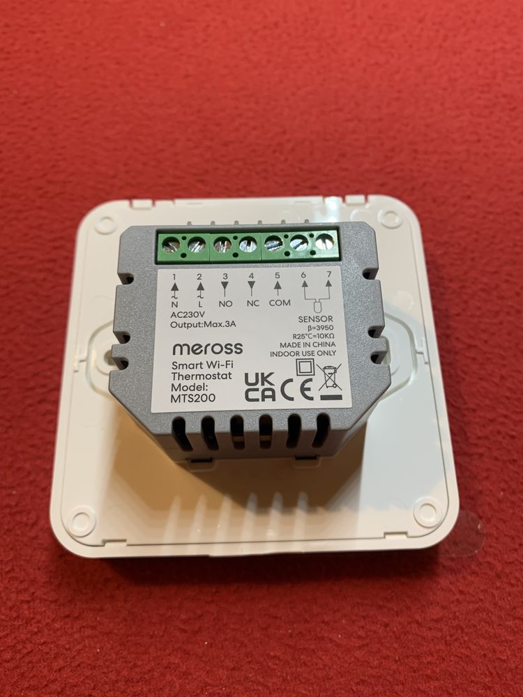 Inteligentny termostat Meross MTS200BHK -smart- nowy - HomeKit - Alexa