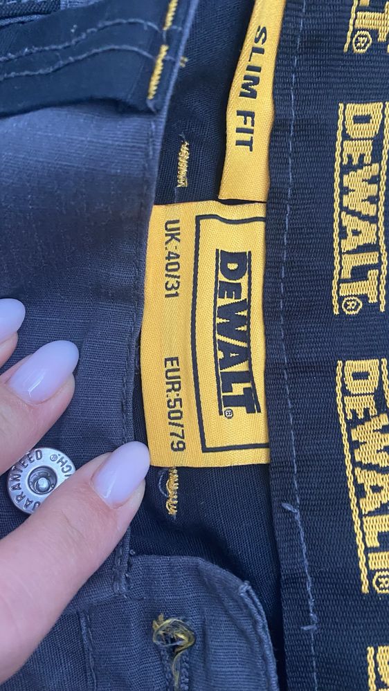 робочі штани DeWALT чоловічі 40 розмір L