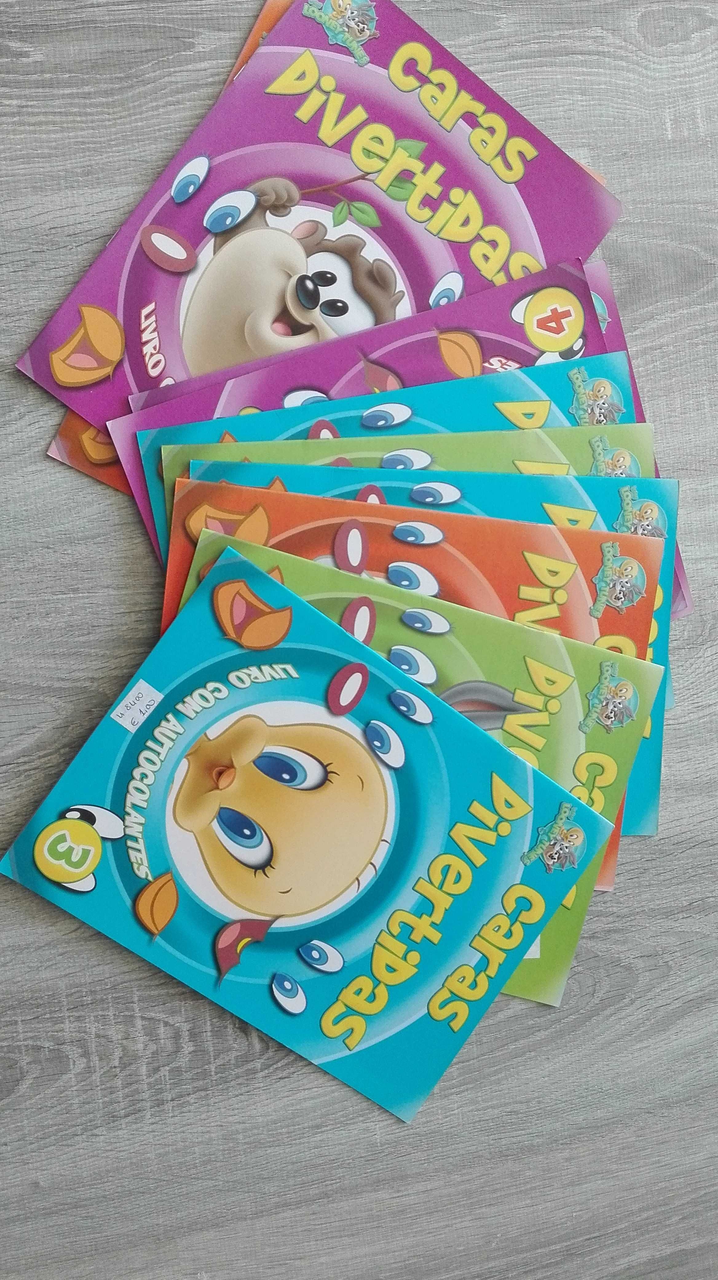 Livros com atividades crianças