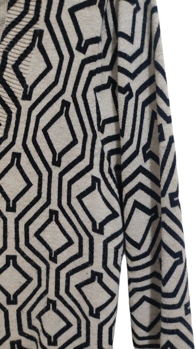 Casaco padrão geométrico