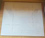 Płyta indukcyjna biała do zabudowy Ikea