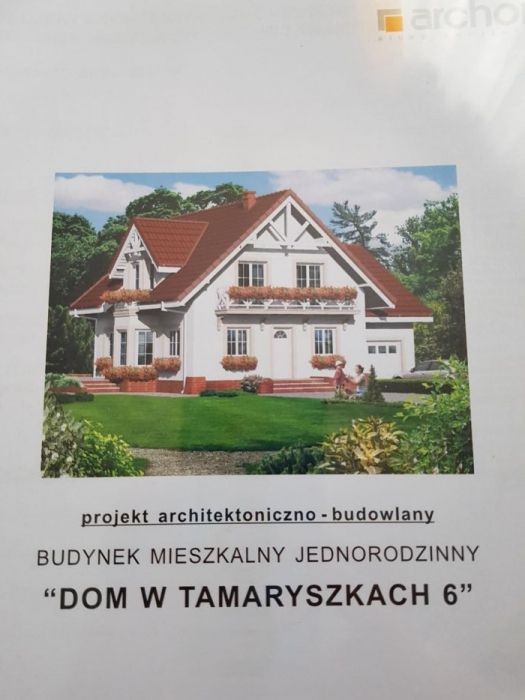 projekt domu, Tamaryszki 6, Archon, dodatki (wentylacja, kominek)