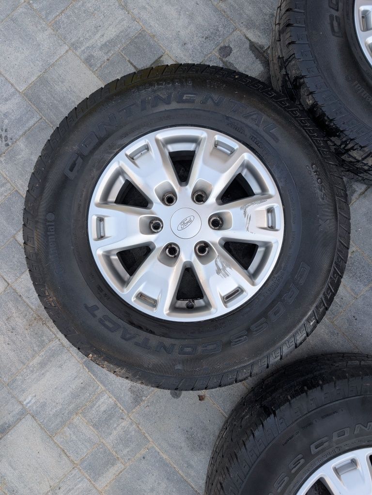 Felgi z oponami Ford Ranger OE 16 Continental ET55 F0066 RANGER III