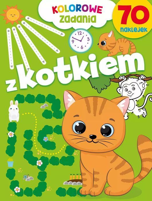 Kolorowe zadania z kotkiem. Olesiejuk Sp. z o.o.