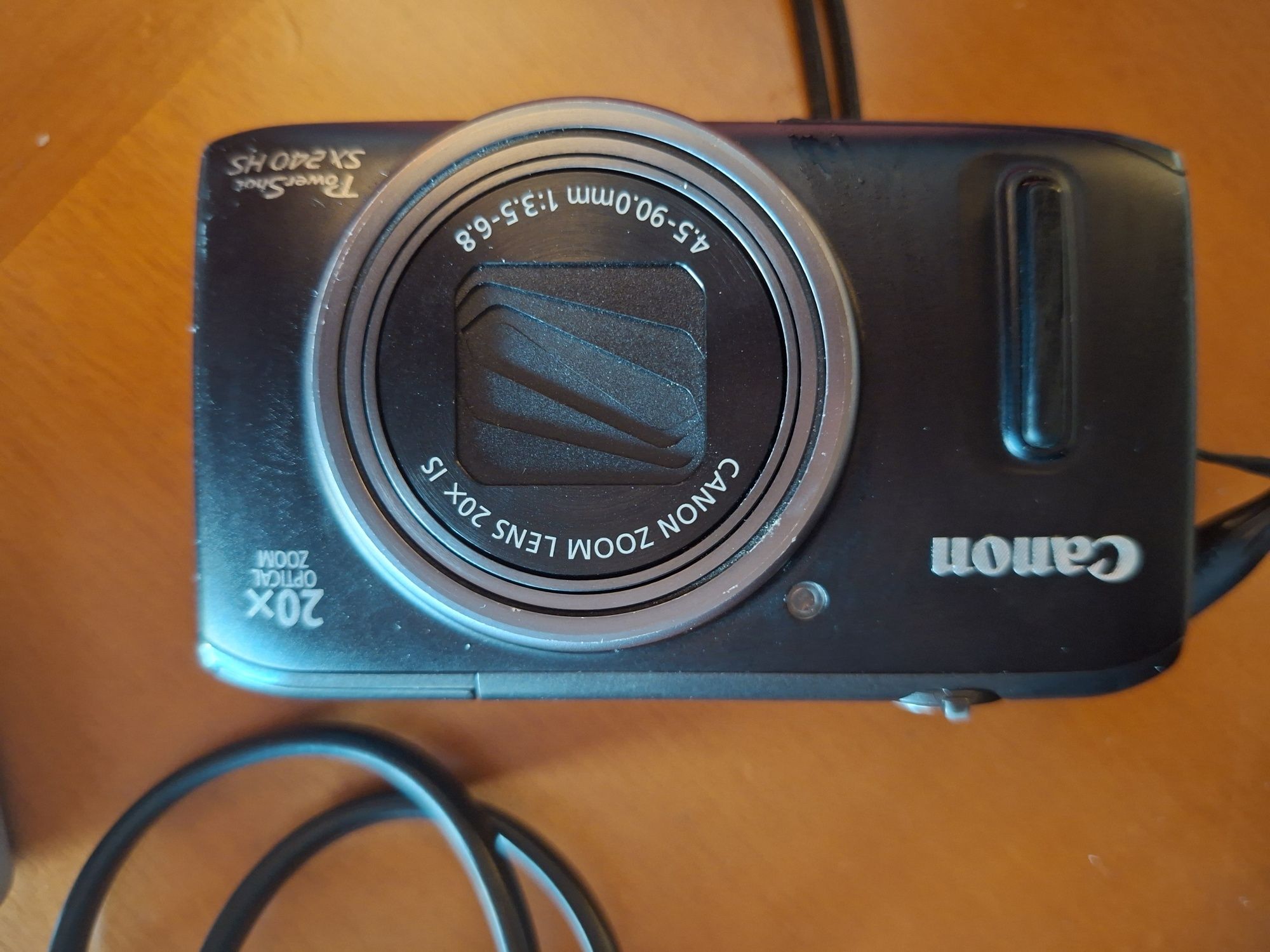 Máquina Fotográfica Canon PowerShot SX240 HS – Kit Completo