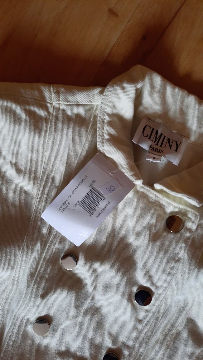Nowa Sukienka Jesns firmy Ciminy Paris rozmiar S