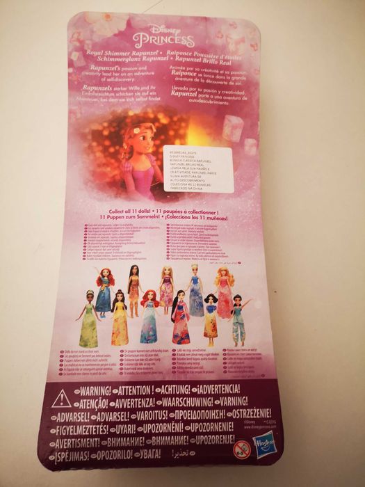 Disney Princess Rapunzel Nova em Caixa