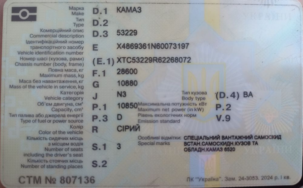 Камаз евро самоскид совок самосвал євро