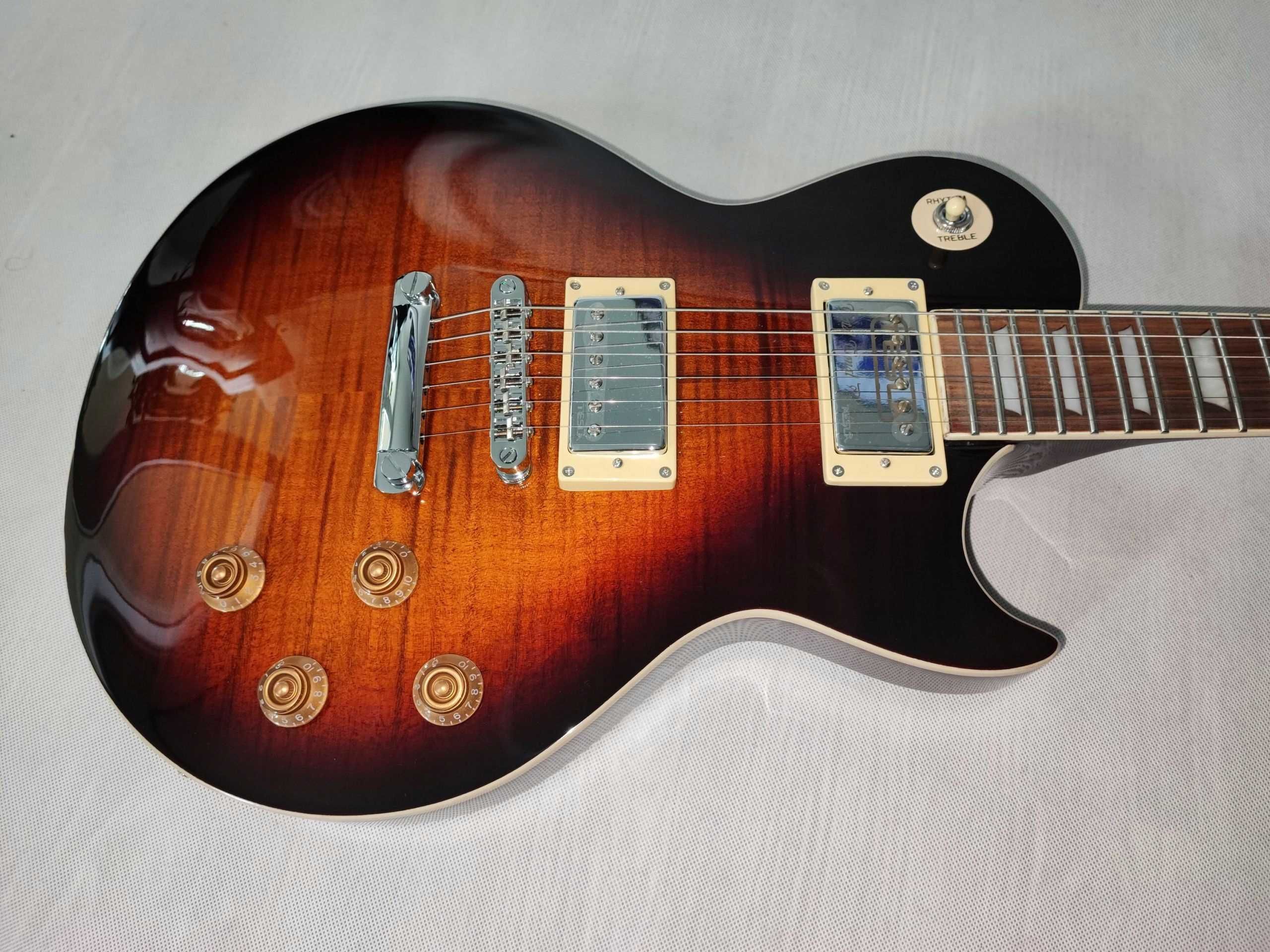 Harley Benton SC-550 FTF nowa gitara elektryczna Les Paul USTAWIONA!