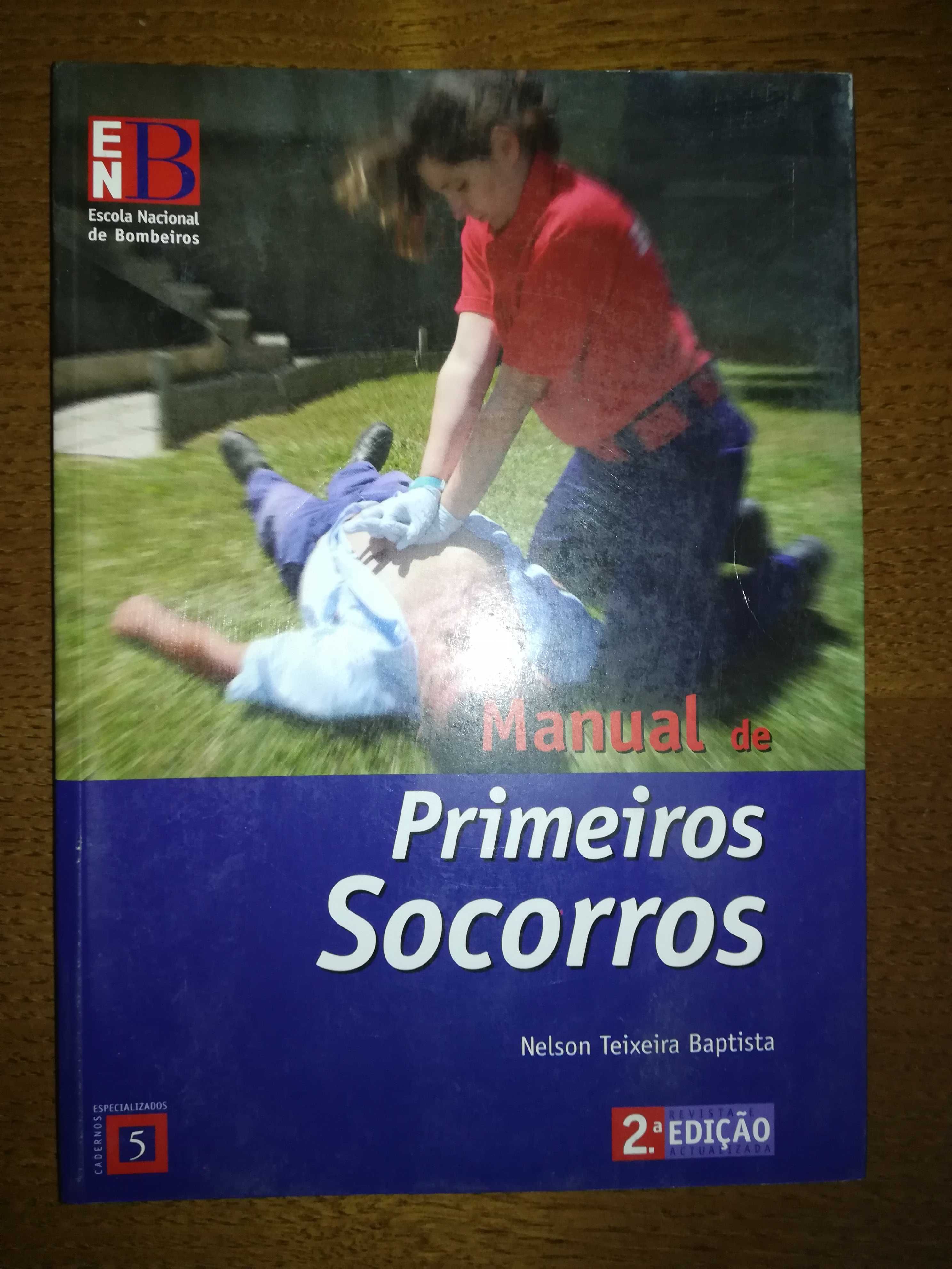 Livro “Manual de primeiros socorros”