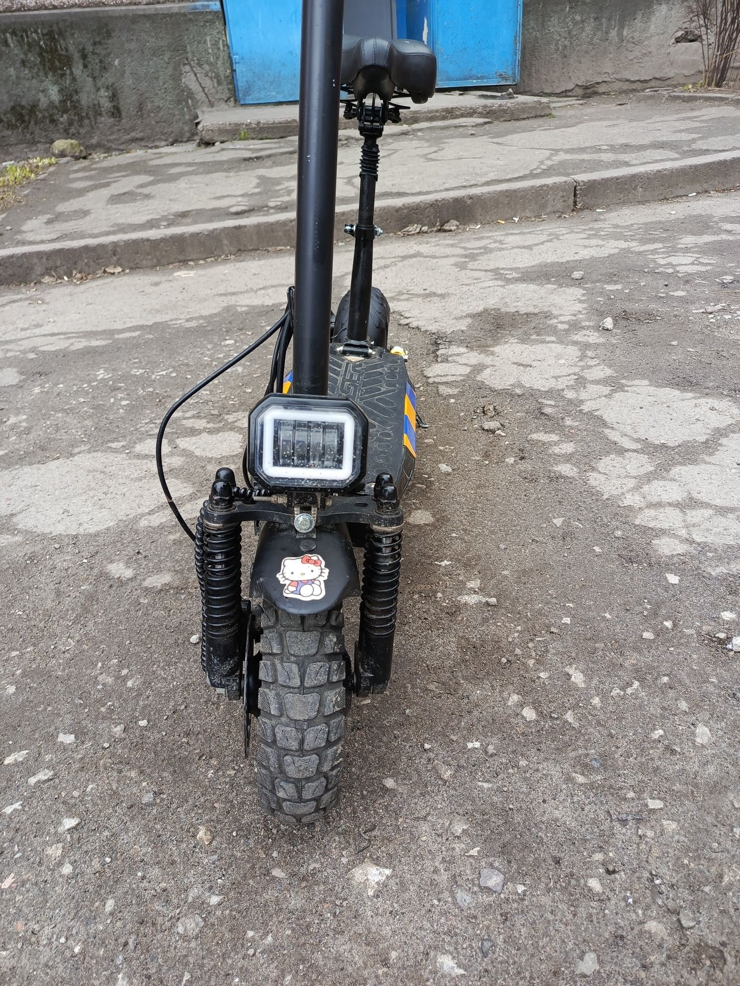 Тюнингованый !Полноприводный !Crosser t4 turbo sport Електросамокат!