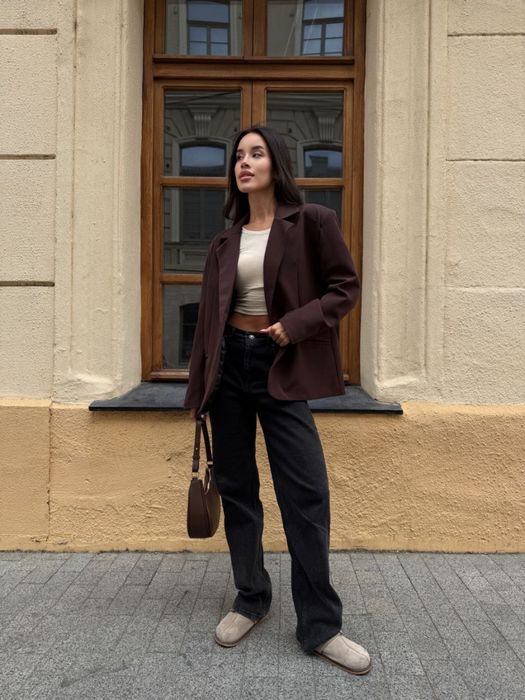 Піджак оверсайз жіночий піджак піджак в стилі зара