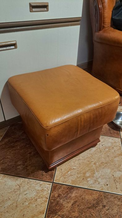 Wypoczynek skórzany firmy KLER kanapa