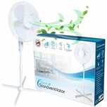 Wentylator podłogowy ITO 40CM Ventilator biały