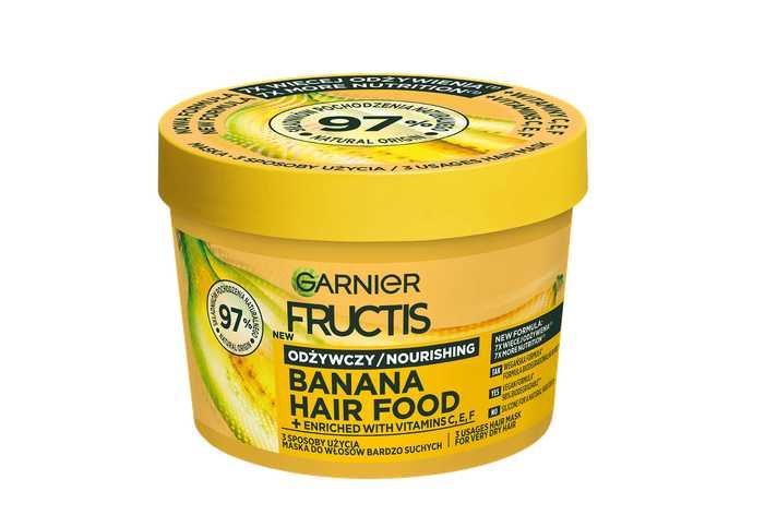 Wspaniała maska! Garnier Fructis Banana Hair Food! MEGA ! 2024 i 2025!