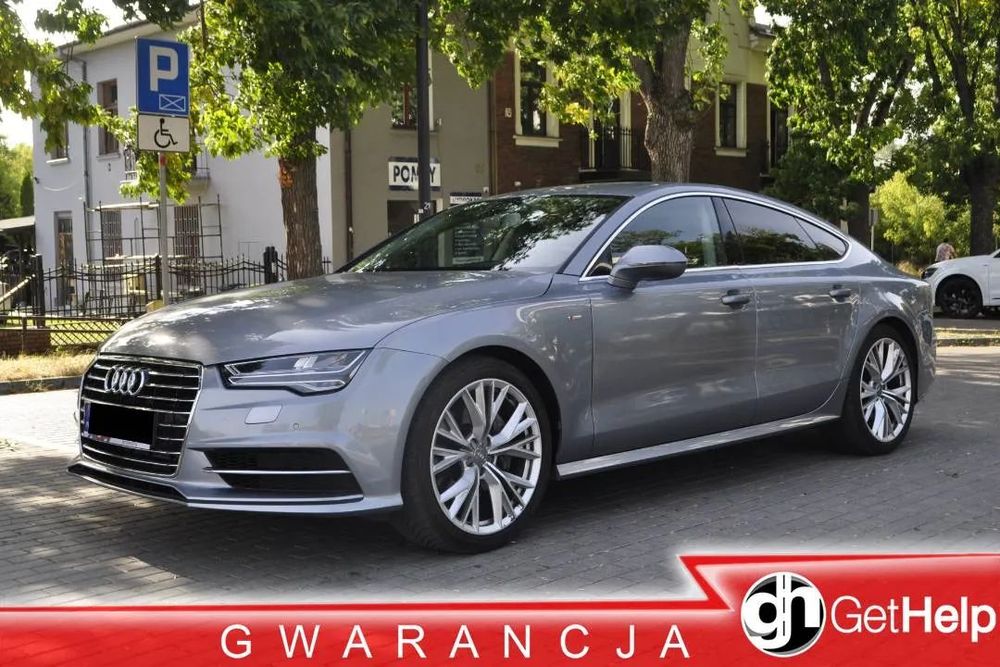 Audi A7 Sportback 3.0 TDI 2x S-LINE Quattro Serwisowany Bezwypadkowy ZAMIANA