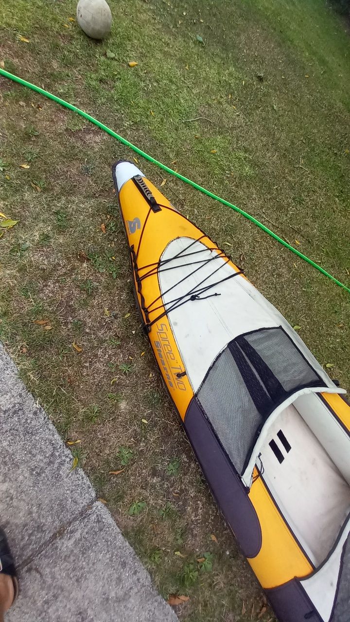 Canoa insuflável 2 pessoas