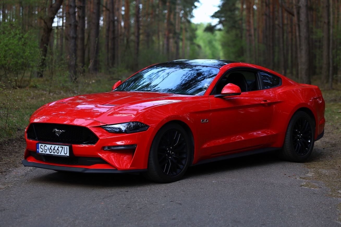 Mustang GT 5.0 wynajem. Wypożyczalnia samochodów 24h.