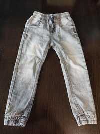 Spodnie miękki jeans r.116