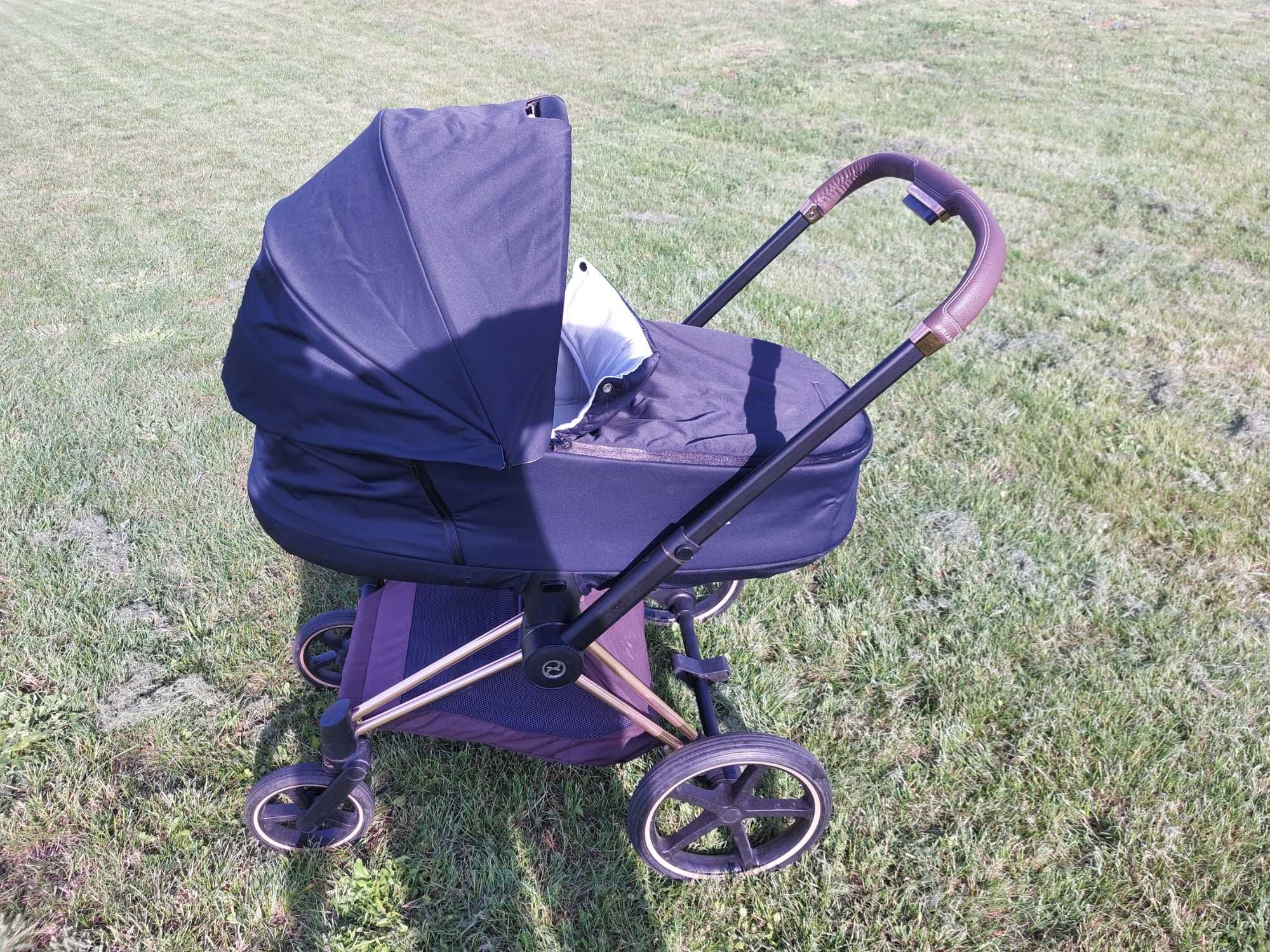 Wózek CYBEX PRIAM platinum 2.0 Black