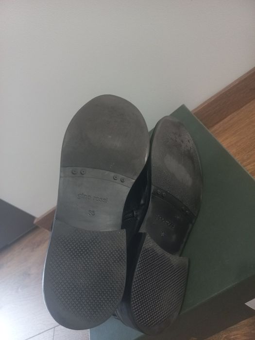 Botki skórzane r.38