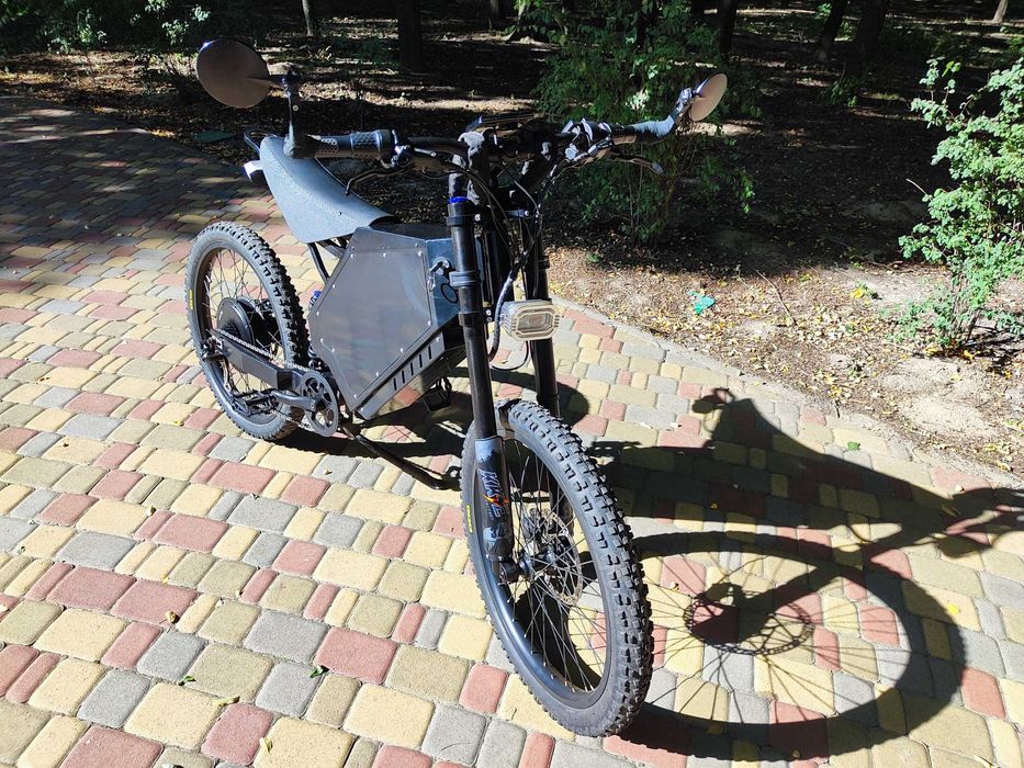 Електромопед Enduro 3000W | 80 км/год | Пробіг 1 рік | Топ-стан