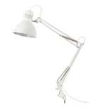 Nowa lampka TERTIAL ikea biurkowa biała regulowana na biurko do ściany