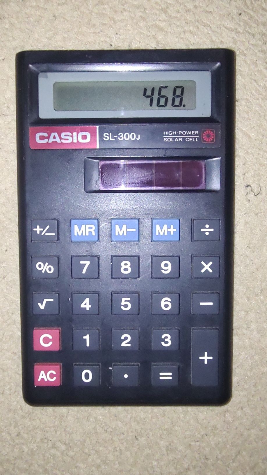 Портативный непрограммируемый калькулятор Casio SL-300J