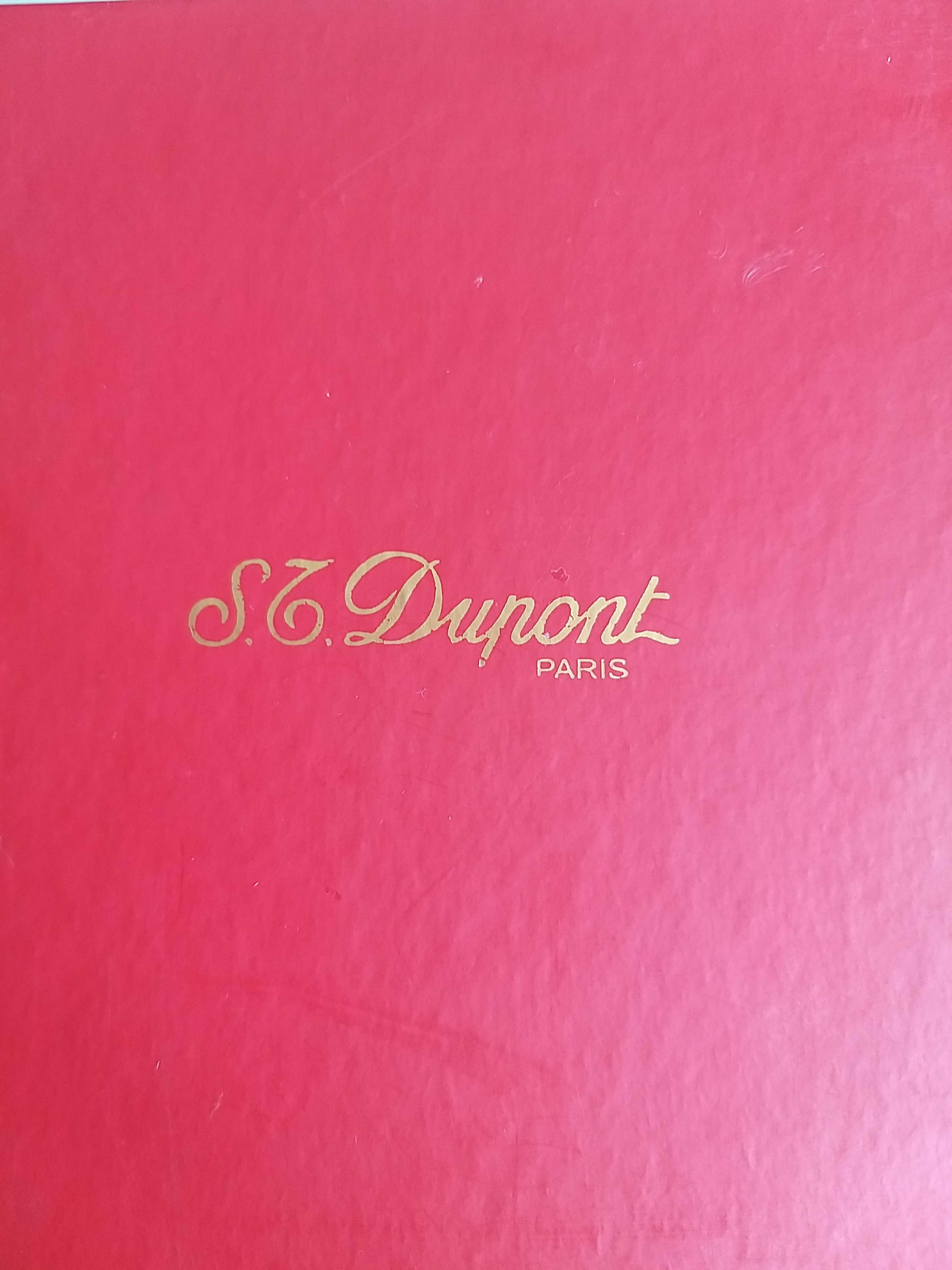 Мужской ремень S.T. Dupont  24 карата паладий.