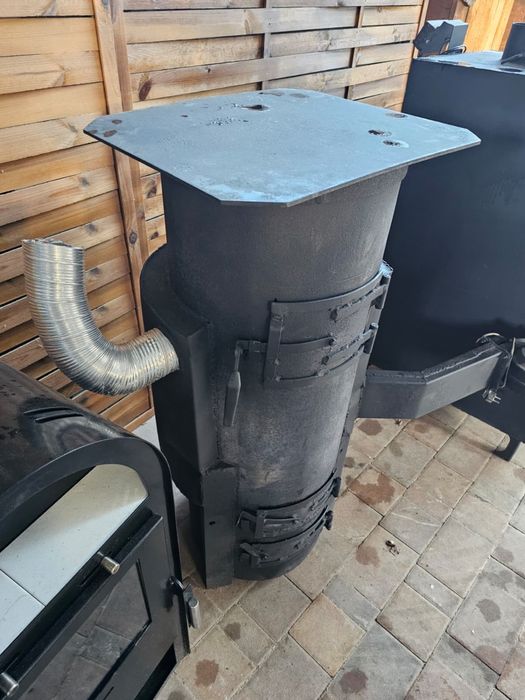 Solidny Piec Nadmuchowy Warsztatowy – stal 10 mm