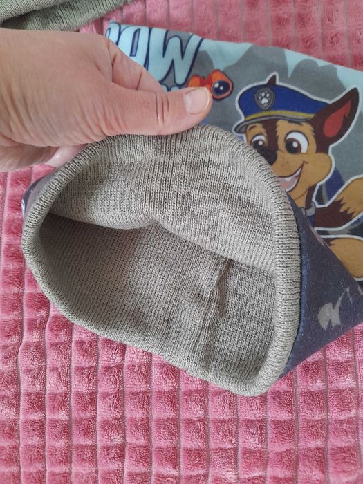 Комплект шапка і хомут Щенячий патруль на ОГ 48 см