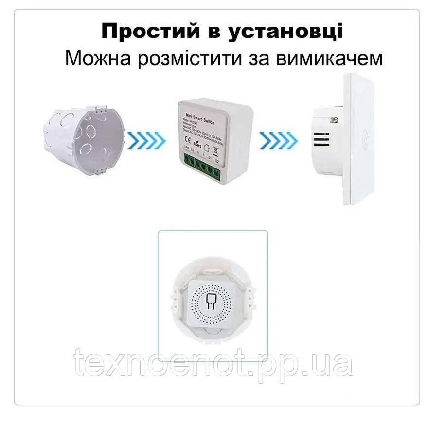 Wifi Реле розумний дім 20А
