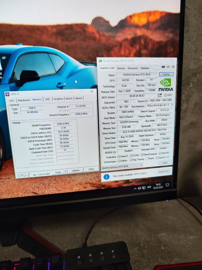 Ігровий ПК RTX 3070 | R5 5600 | ddr4 16gb | b450 | ssd 512gb | am4
