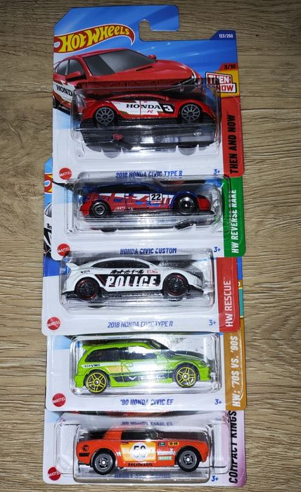 Hot wheels mainlain Honda